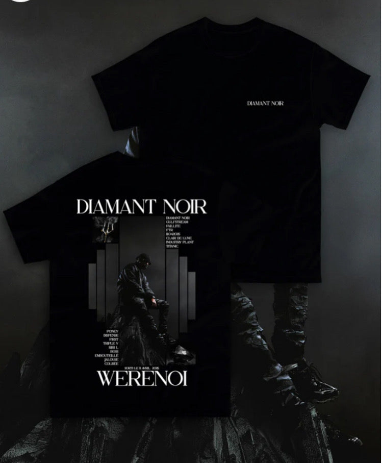 T-shirt werenoi diamant noir
