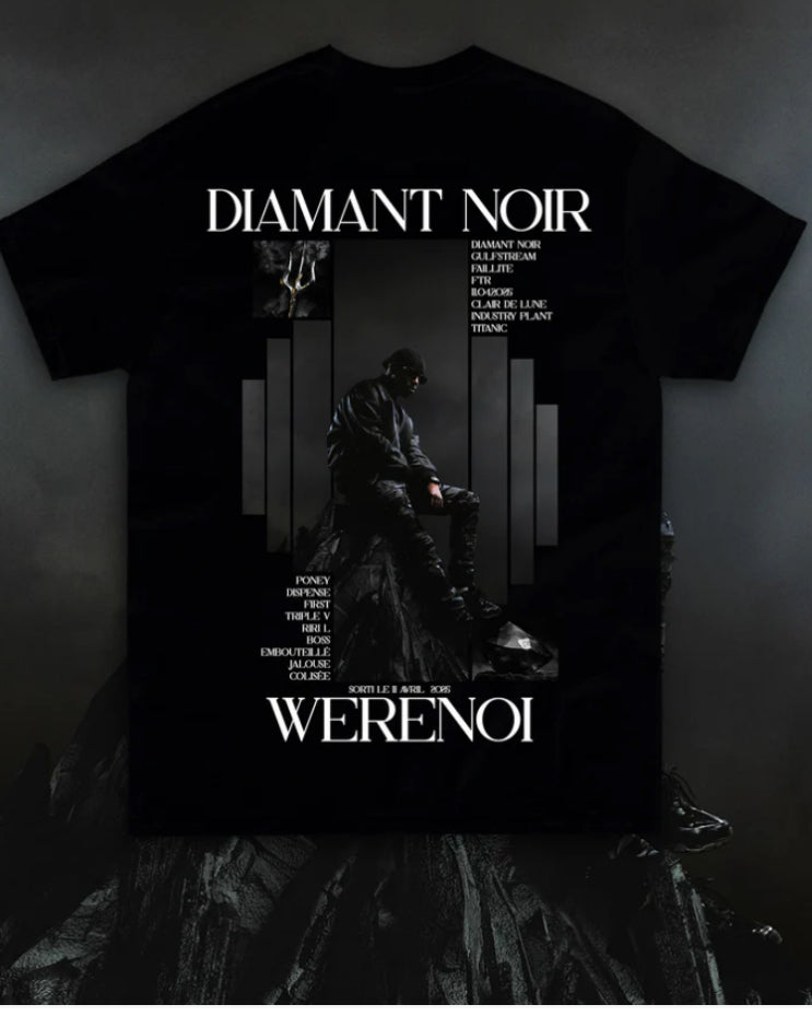 T-shirt werenoi diamant noir